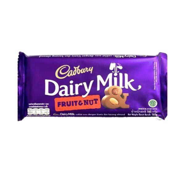 cadbury dairy milk fruit nuts